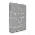 thumbnail image 1 of Stupell Industries OMG Mom is Right Funny Family Phrase Text Slang Canvas Wall Art Design by Daphne Polselli, 24" x 30", 1 of 1