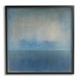 thumbnail image 1 of Stupell Industries Obscure Abstract Landscape Blue Weathered Painting Design Painting Black Framed Art Print Wall Art, Design by Tim OToole, 1 of 5