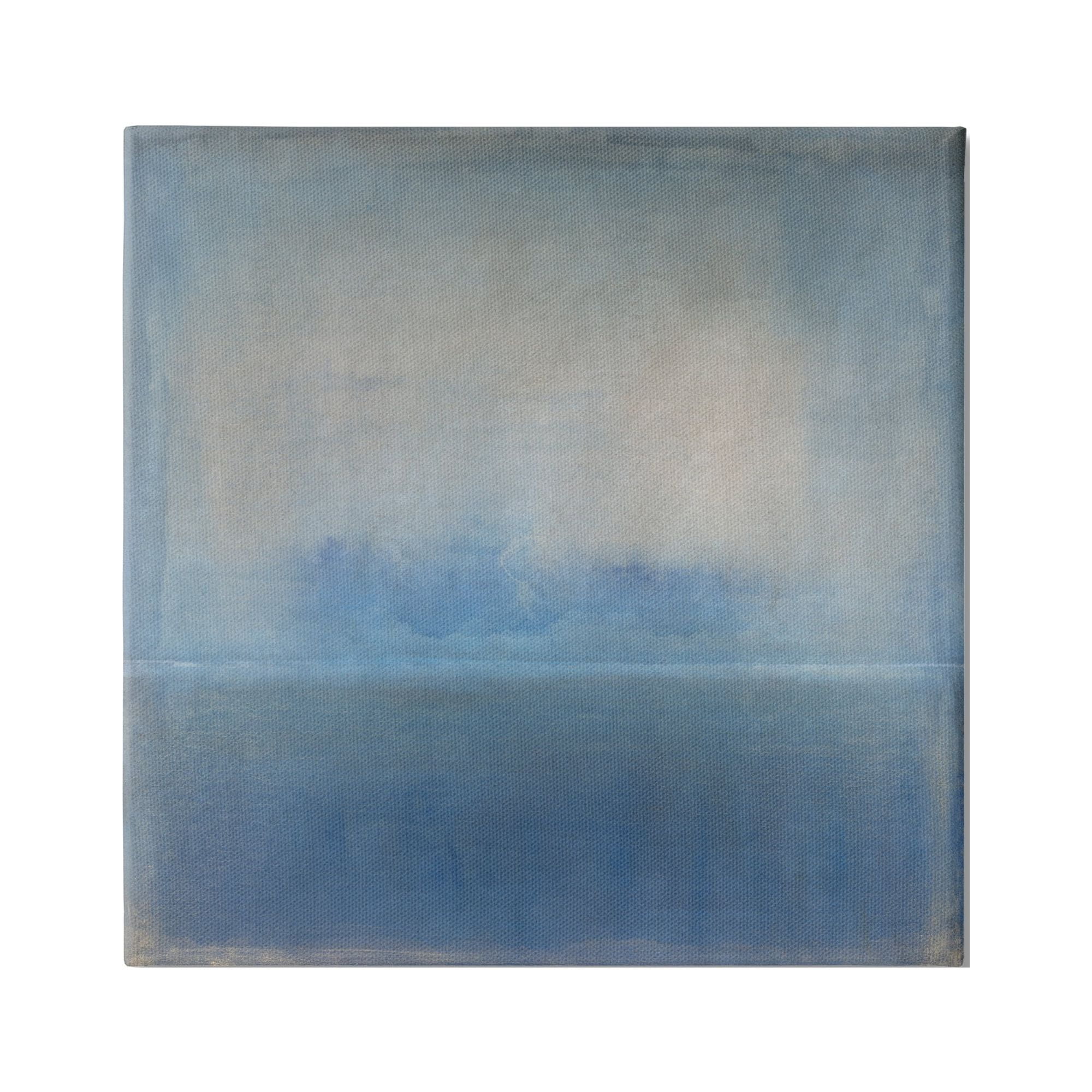 Stupell Industries Obscure Abstract Landscape Blue Weathered Painting Design Painting Gallery Wrapped Canvas Print Wall Art, Design by Tim OToole