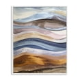 thumbnail image 1 of Stupell Industries Transitional Ocean Flow Layers White Framed Giclee Art, 11 x 14, by Alonza Saunders, 1 of 8