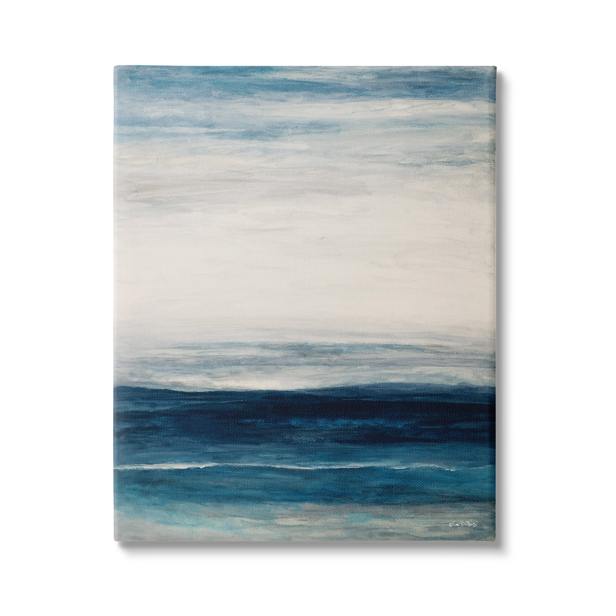 Stupell Industries Ocean Rise Sea Side Shoreline Layered Waves,16 x 20, Design by Lori Dubois