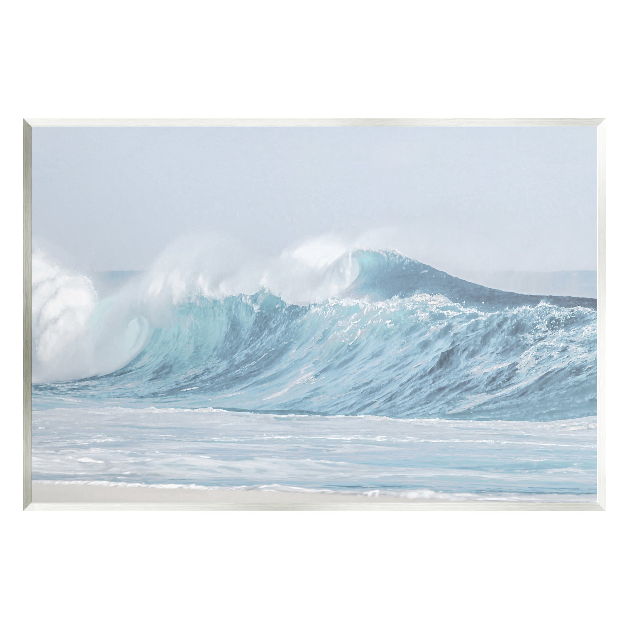 Stupell Industries Ocean Tsunami Waves Landscape Photography Unframed Art Print Wall Art, 19 x 13