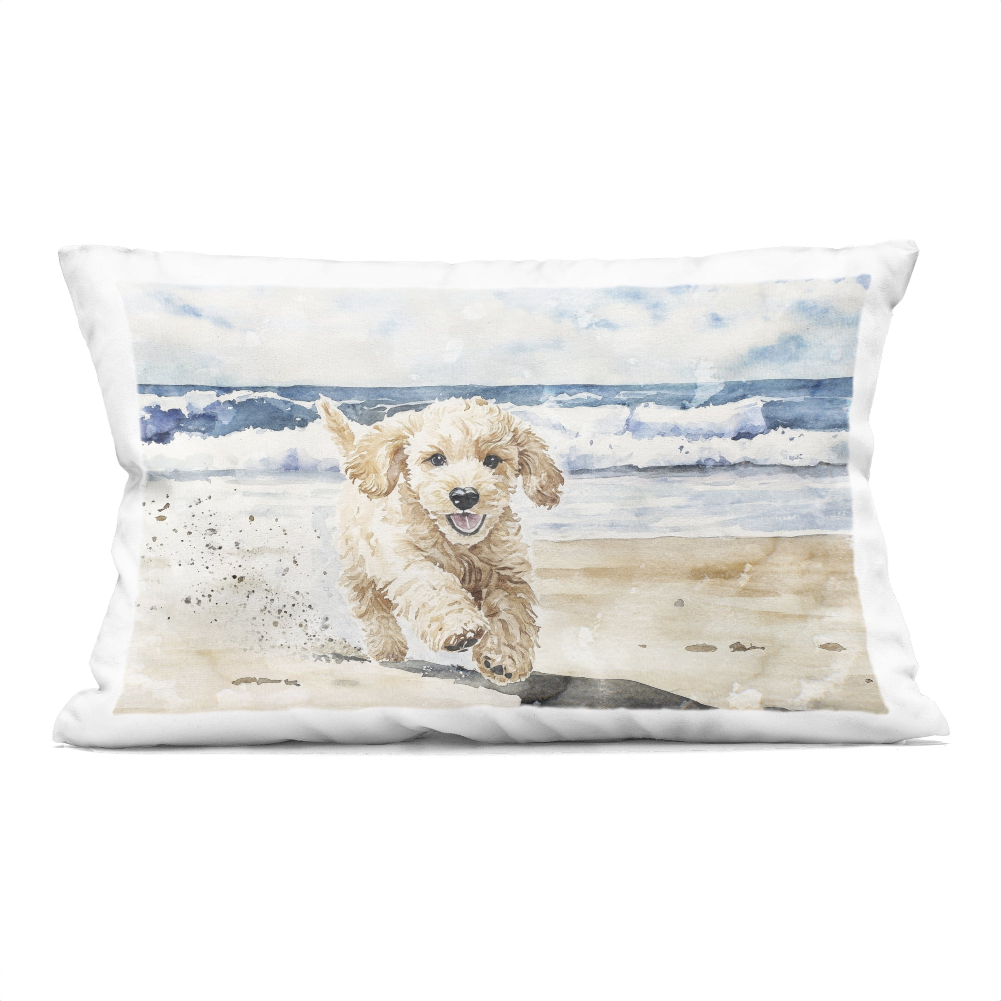 Stupell Industries Ocean's Best Friend Pup Decorative Printed Throw Pillow, design by Svetlana Aleynikova