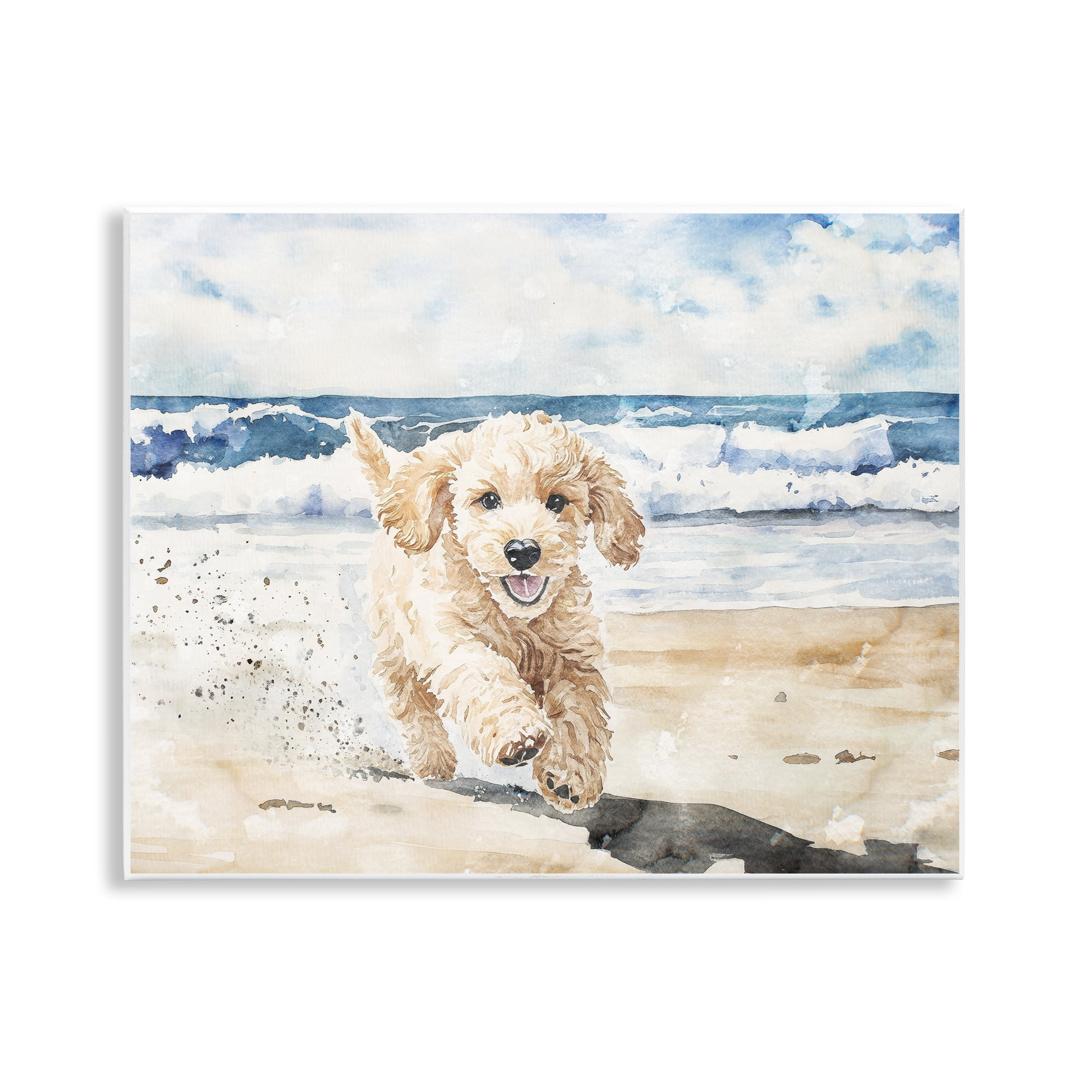 Stupell Industries Ocean's Best Friend Pup Wall Plaque Art, design by Svetlana Aleynikova