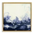 thumbnail image 1 of Stupell Industries Transitional Oceanic Fluid Swirl Gold Floating Frame Canvas Art, 18 x 18, by Laura Van Horne, 1 of 8