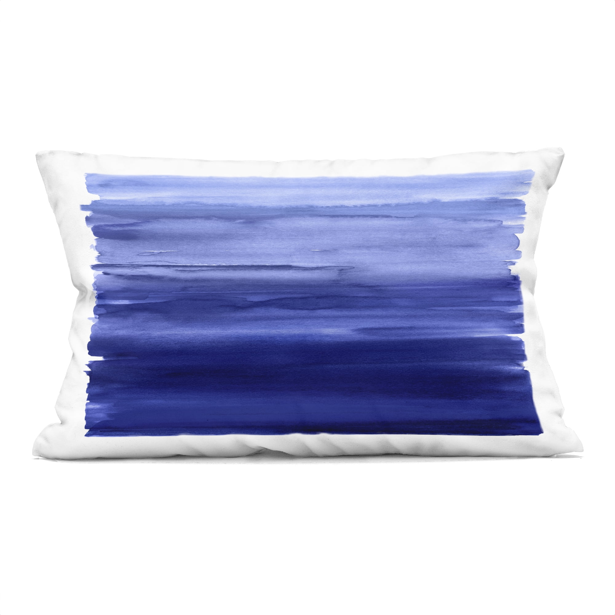 Stupell Industries Oceanic Ombre Blue Decorative Printed Throw Pillow, design by Allie Corbin, 14 x 7 x 20