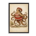 thumbnail image 1 of Stupell Industries Eclectic Octopus of Maritime Bathing Society Black Floating Frame Canvas Art, 17 x 25, by Grotto Studios, 1 of 8