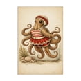 thumbnail image 1 of Stupell Industries Eclectic Octopus of Maritime Bathing Society Canvas Art, 16 x 24, by Grotto Studios, 1 of 8