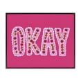 thumbnail image 1 of Stupell Industries Modern Okay Cherry Cake Black Framed Giclee Art, 14 x 11, by Ziwei Li, 1 of 8