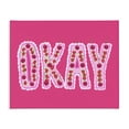 thumbnail image 1 of Stupell Industries Modern Okay Cherry Cake Canvas Art, 20 x 16, by Ziwei Li, 1 of 8