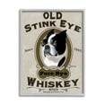 thumbnail image 1 of Stupell Industries Old Stink Eye Whiskey Vintage Pet Dog Advertisement, 24 x 30, Design by Brian Rubenacker, 1 of 5