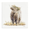 thumbnail image 1 of Stupell Industries Rustic Lodge Ollie the Highland Cattle Canvas Art, 17 x 17, by Marla Rae, 1 of 8