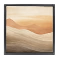 thumbnail image 1 of Stupell Industries Contemporary Ombre Desert Dunes Black Floating Frame Canvas Art, 18 x 18, by Irena Orlov, 1 of 8