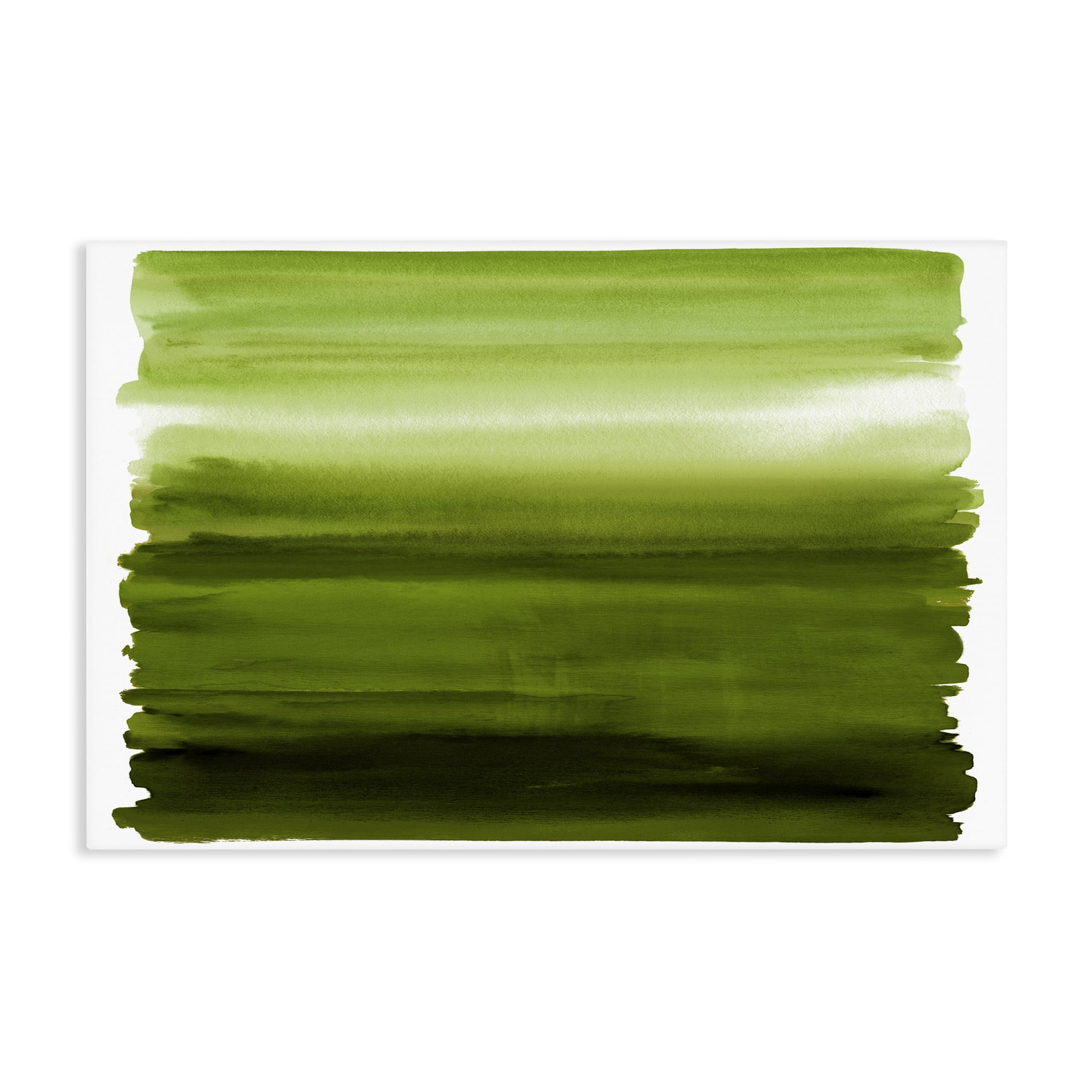 Stupell Industries Ombre Green Gradient Canvas Wall Art, design by Allie Corbin