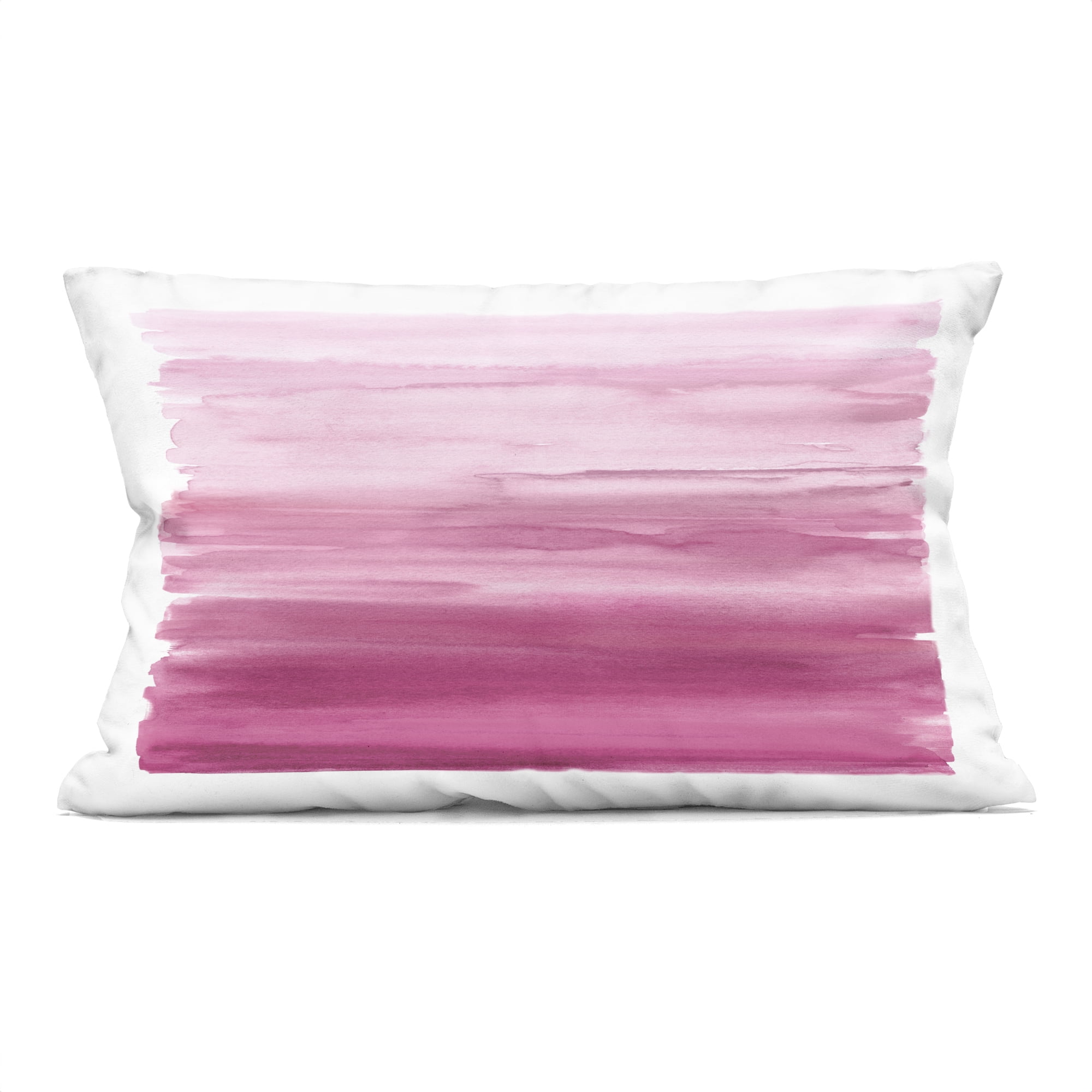Stupell Industries Ombre Pink Blush Decorative Printed Throw Pillow, design by Allie Corbin, 14 x 7 x 20