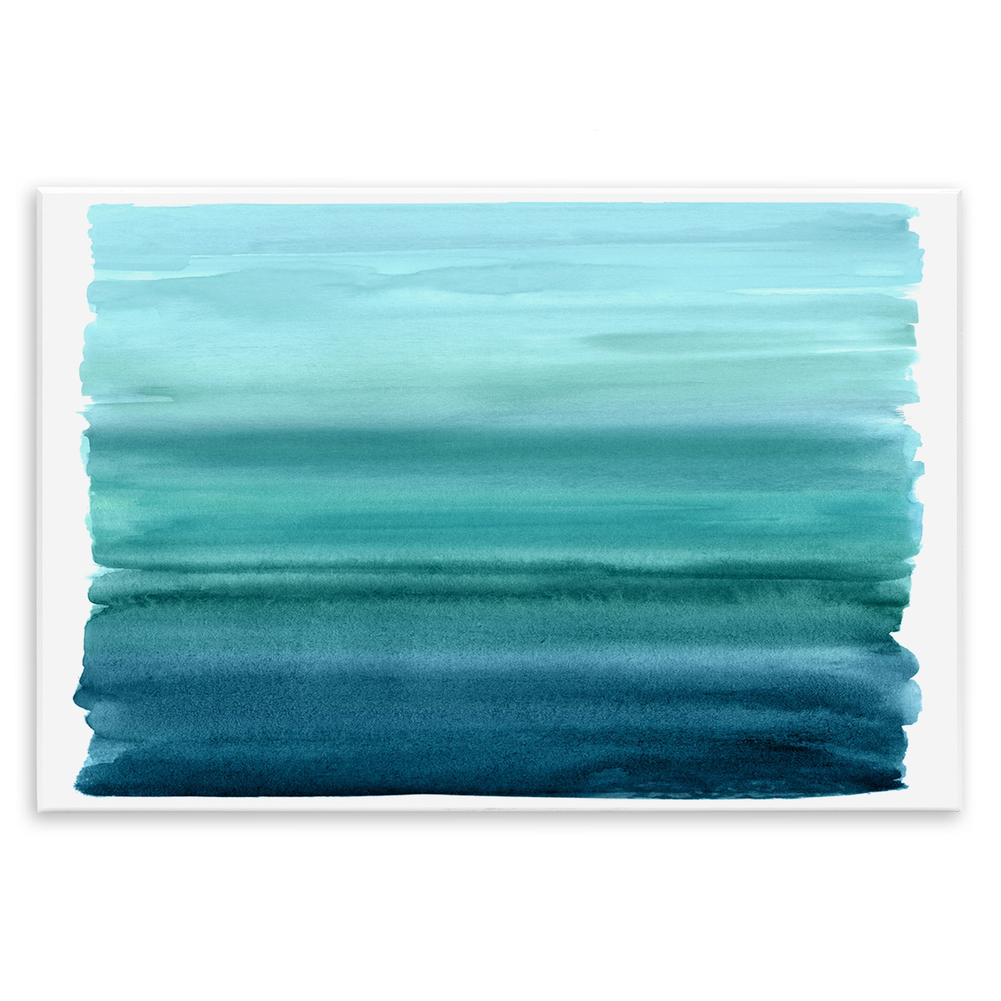 Stupell Industries Ombre Teal Gradient Wall Plaque Art, design by Allie Corbin