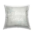 thumbnail image 1 of Stupell Industries On Beach Time Beige Starfish Printed Throw Pillow Design by Daphne Polselli, 1 of 6