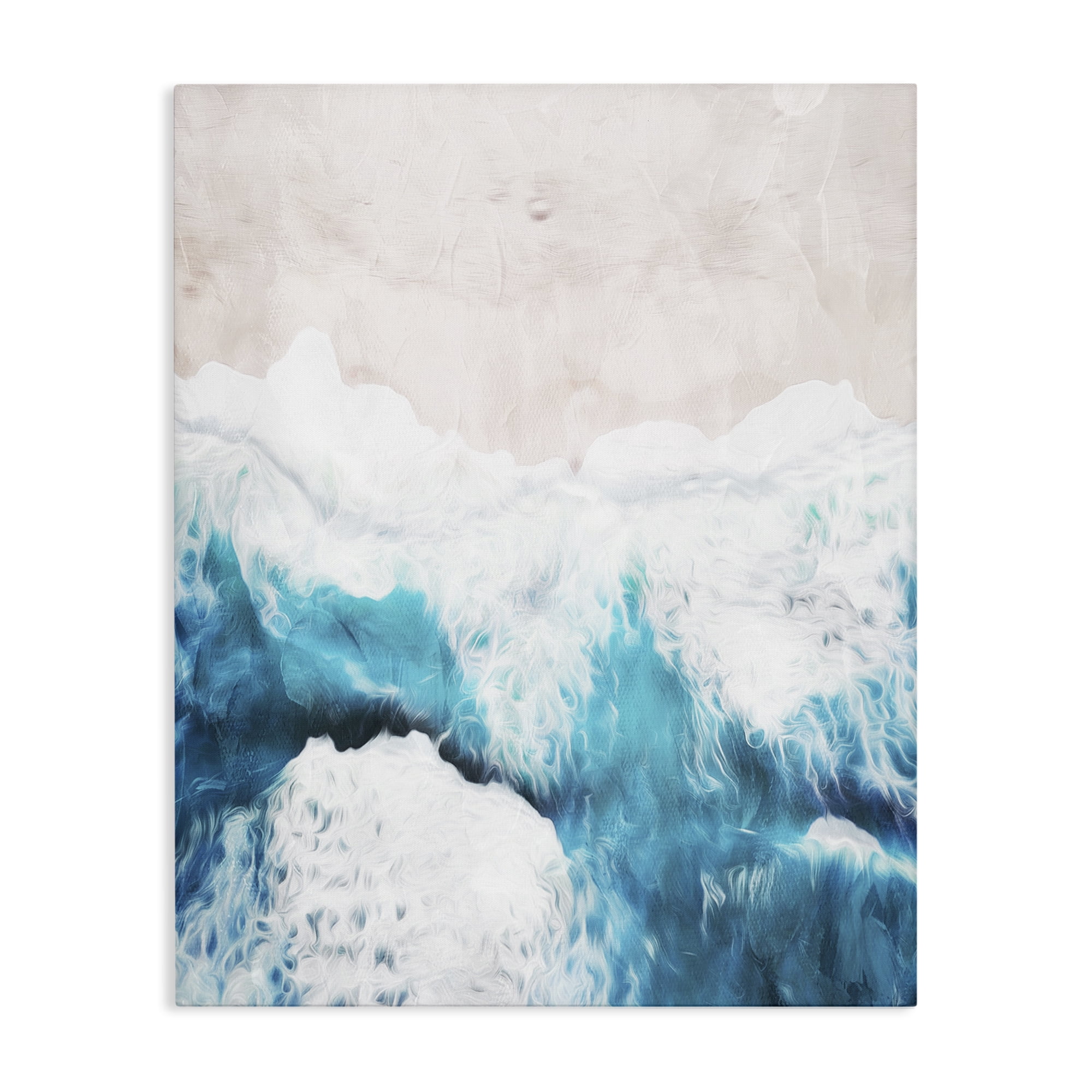 Stupell Industries On The Beach Aerial Canvas Wall Art, design by Milli Villa