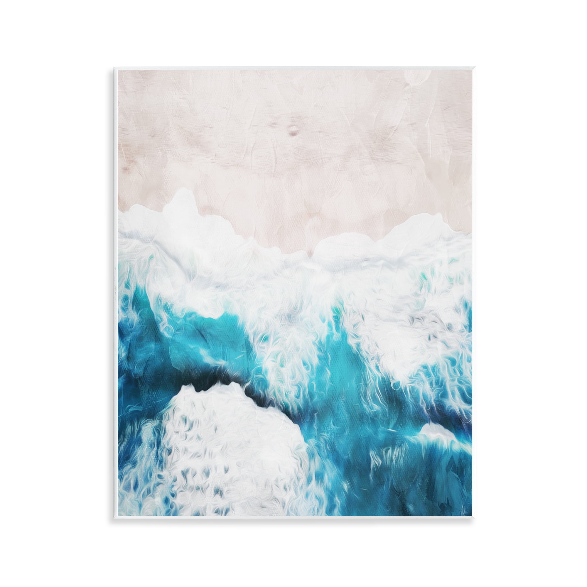 Stupell Industries On The Beach Aerial Wall Plaque Art, design by Milli Villa