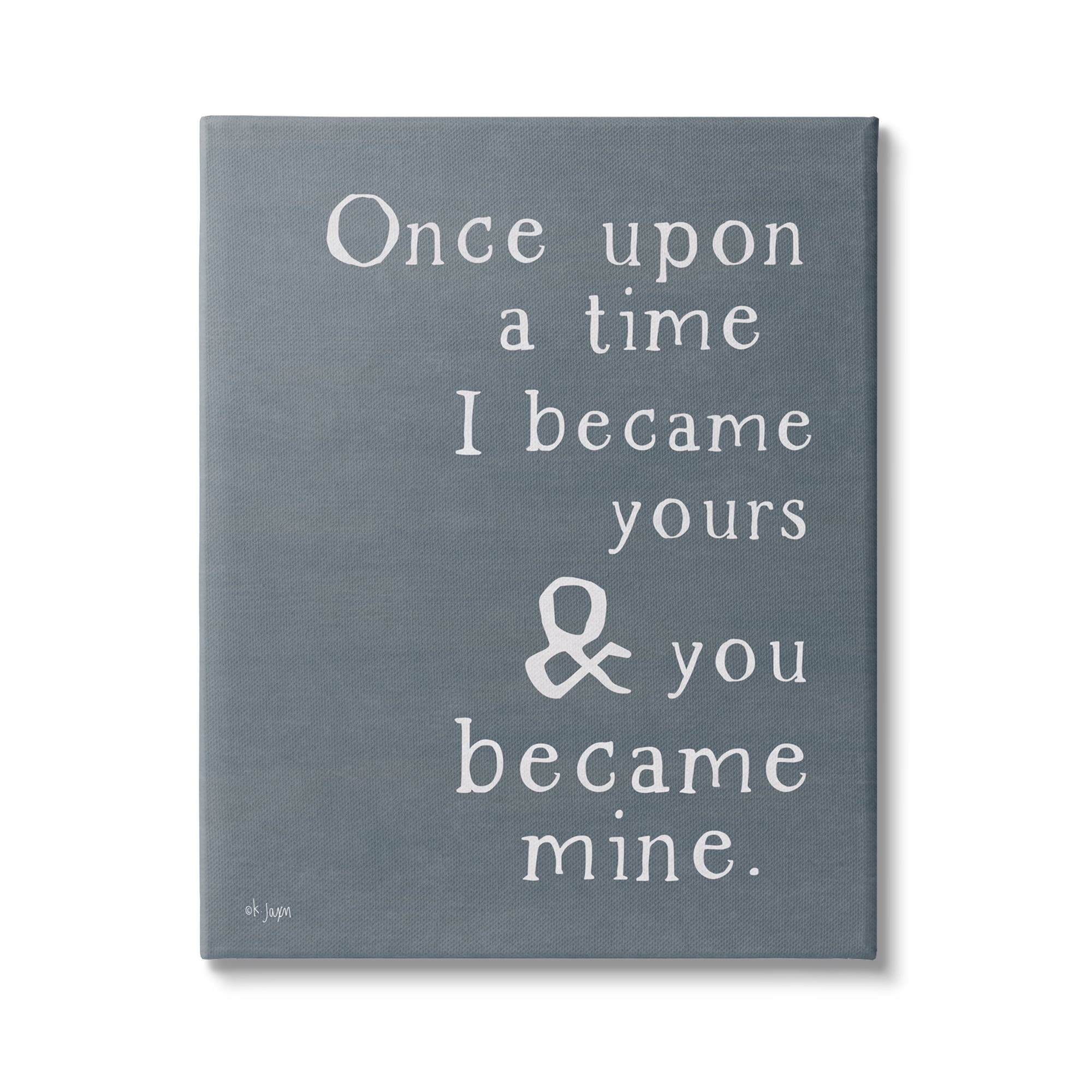 Gray Canvas Motivational Quote Wall Art, 20" x 16"