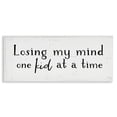 thumbnail image 1 of Stupell Industries Rustic Lodge One Kid At A Time White Framed Giclee Art, 30 x 13, by Lux + Me Designs, 1 of 8