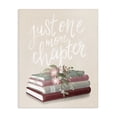 thumbnail image 1 of Stupell Industries French Country One More Chapter on Beige Canvas Art, 16 x 20, by House Fenway, 1 of 8