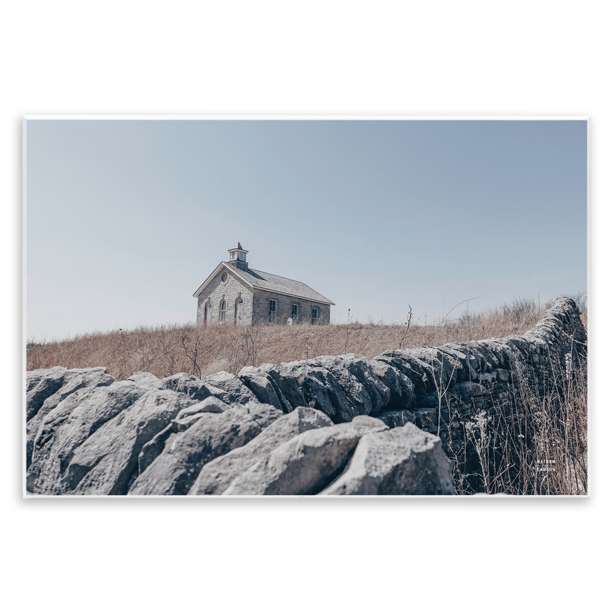 Stupell Industries One Room Schoolhouse Wall Plaque Art, design by Nathan Larson
