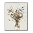 thumbnail image 1 of Stupell Industries Opaque Eucalyptus Bouquet Plants & Flowers Painting Gray Framed Art Print Wall Art, 11 x 14, 1 of 9