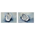 thumbnail image 1 of Stupell Industries Open Oyster Mollusk Shells Nautical & Beach Painting Wrapped Canvas Art Print Wall Art, 24 x 16, Set of 2, 1 of 8
