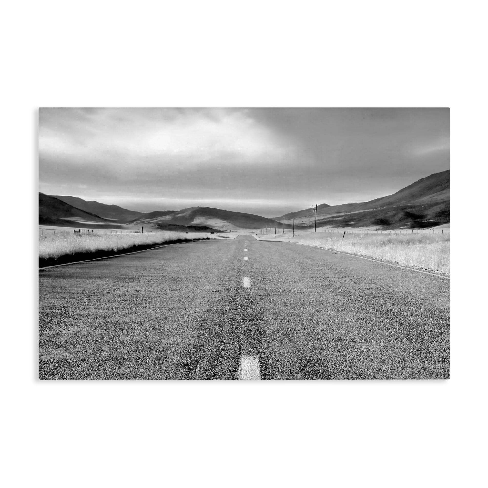Stupell Industries Open Road Through Rolling Hills Canvas Wall Art, design by Steve Toole