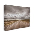 thumbnail image 1 of Stupell Industries Open Road under Stormy Sky Western Landscape Photography Gallery-Wrapped Canvas Print Wall Art, 16x20, by Nathan Larson, 1 of 6