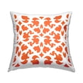 thumbnail image 1 of Stupell Industries Orange Brocade Outline Pattern Printed Throw Pillow Design by George Tygert, 1 of 6