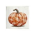 thumbnail image 1 of Stupell Industries Orange Fall Botanical Pumpkin Graphic Art Unframed Art Print Wall Art, Design by Elizabeth Tyndall, 1 of 6