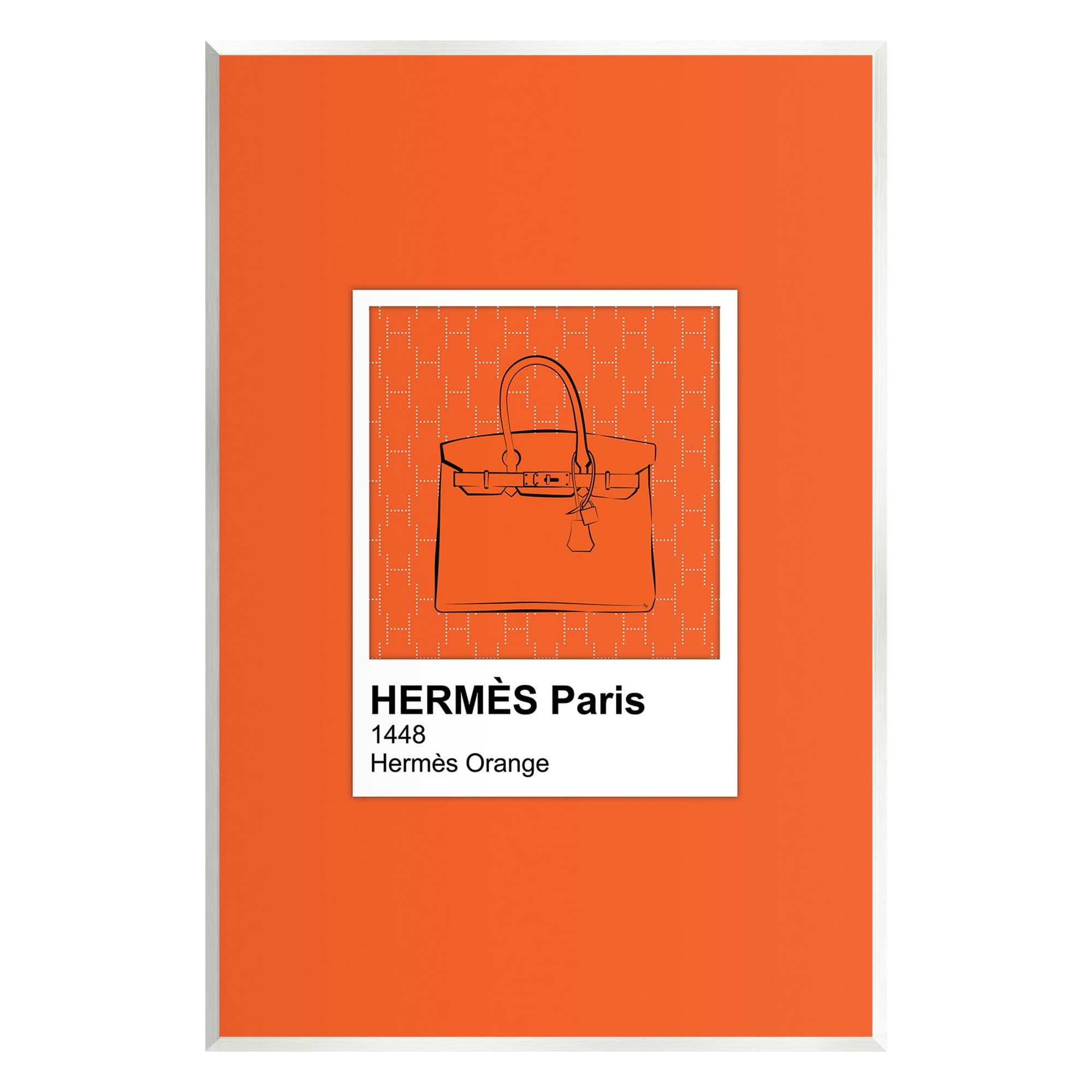 Stupell Industries Orange Fashion Hue Beauty & Fashion Painting Unframed Art Print Wall Art, 10 x 15