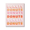 thumbnail image 1 of Stupell Industries Orange Pink Donuts Text Pattern Design , 16 x 20, Design by CAD Designs, 1 of 5