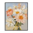 thumbnail image 1 of Stupell Industries Contemporary Orange Spring Floral Bouquet Black Framed Giclee Art, 11 x 14, by The Prints Vibe, 1 of 8