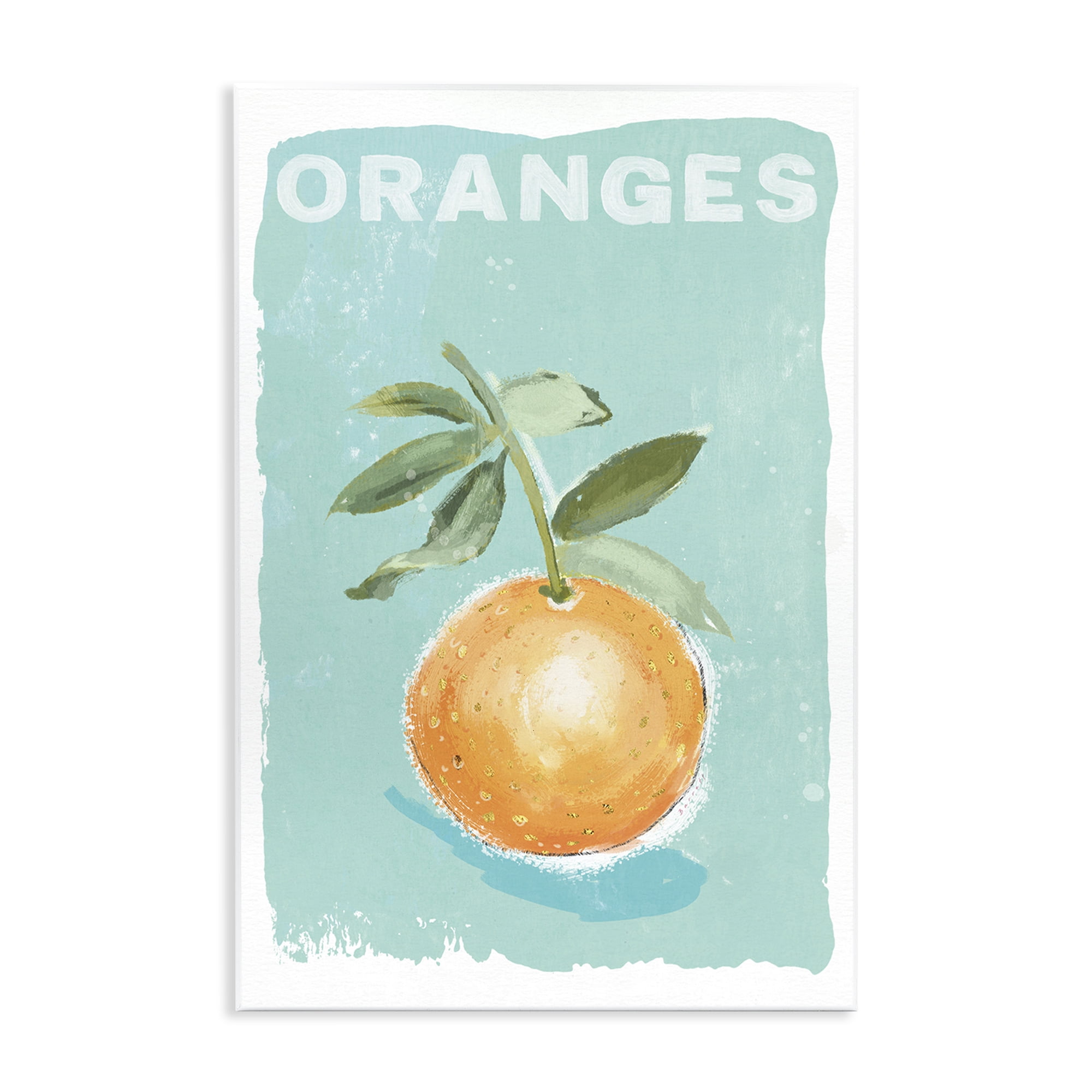 Stupell Industries Orange Twist Motif Wall Plaque Art, design by Chad Barrett