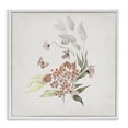 thumbnail image 1 of Stupell Industries Orchid Florals & Butterfly Plants & Flowers Painting White Framed Art Print Wall Art, 17 x 17, 1 of 2
