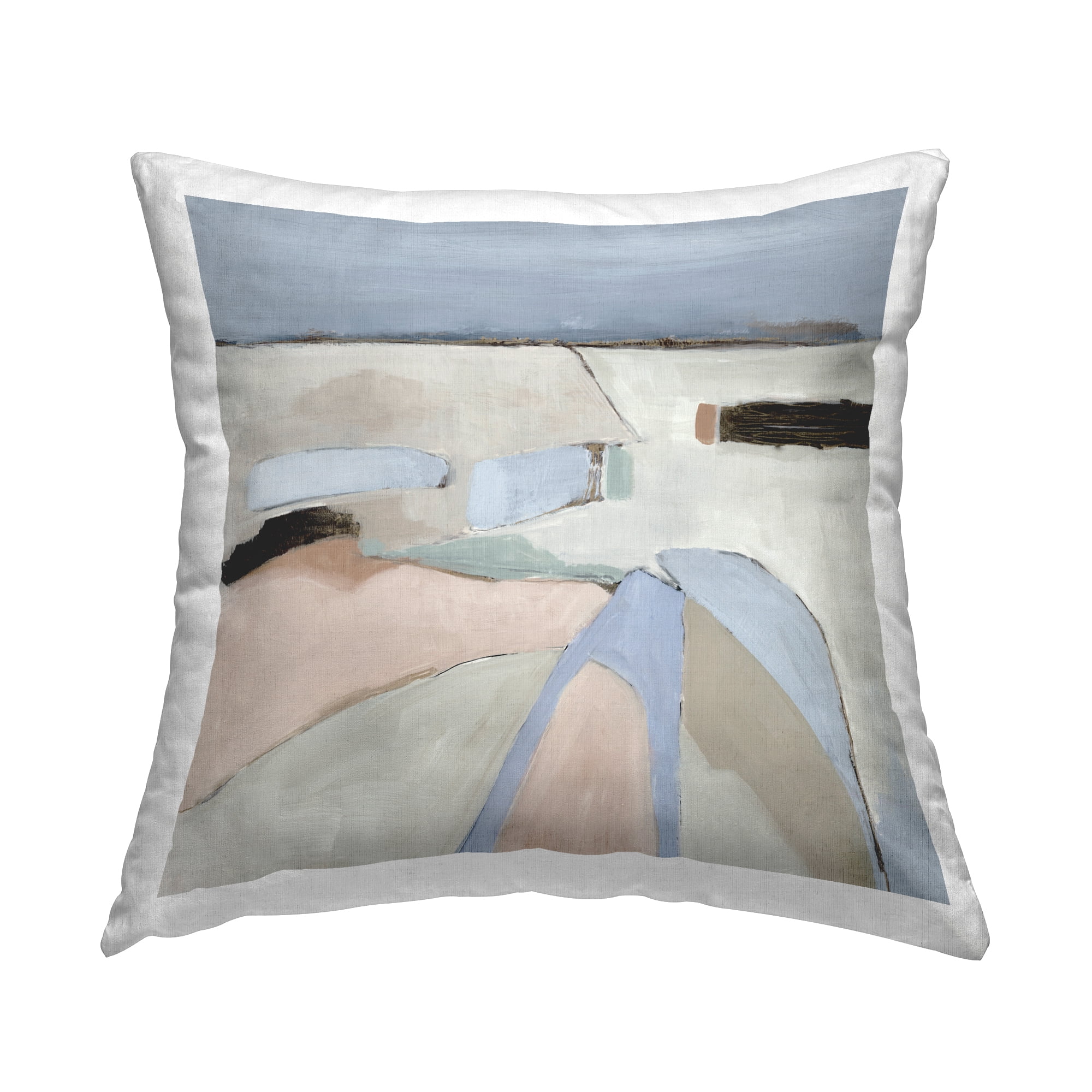 Stupell Industries Organic Neutral Landscape Decorative Printed Throw Pillow Design by Jacob Q.