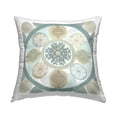 thumbnail image 1 of Stupell Industries Ornate Boho Mandala Shapes Printed Throw Pillow Design by Flora Kouta, 1 of 6