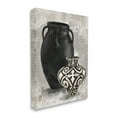 thumbnail image 1 of Stupell Industries Ornate Ceramics over Grey Geometric Pattern Canvas Wall Art by Daphne Polselli, 1 of 6