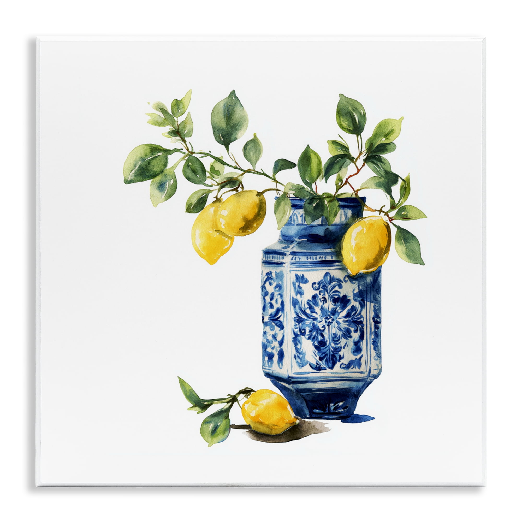 Stupell Industries Ornate Lemon Treasures Wall Plaque Art, design by Svetlana Aleynikova