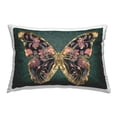 thumbnail image 1 of Stupell Industries Ornate Pattern Butterfly Decorative Printed Throw Pillow Design by Victoria Barnes ., 1 of 6