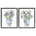 thumbnail image 1 of Stupell Industries Transitional Ornate Vase Tulip Collection Black 2pc Floating Frame Art Set, 17 x 21 each, by Livi Finn, 1 of 7