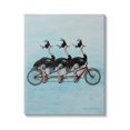 thumbnail image 1 of Stupell Industries Ostriches Riding Tandem Bicycle Funny Cute Painting Novelty Painting Gallery-Wrapped Canvas Print Wall Art, 36 x 48, Design by Coco de Paris, 1 of 6