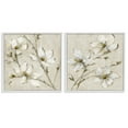 thumbnail image 1 of Stupell Industries Outstretched Dogwood Branches Floral Painting White Framed Art Print Wall Art, 17 x 17, Set of 2, 1 of 8