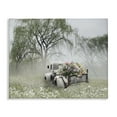 thumbnail image 1 of Stupell Industries Overgrown Floral Truck Plants & Flowers Photography Wrapped Canvas Art Print Wall Art, 40 x 30, 1 of 8