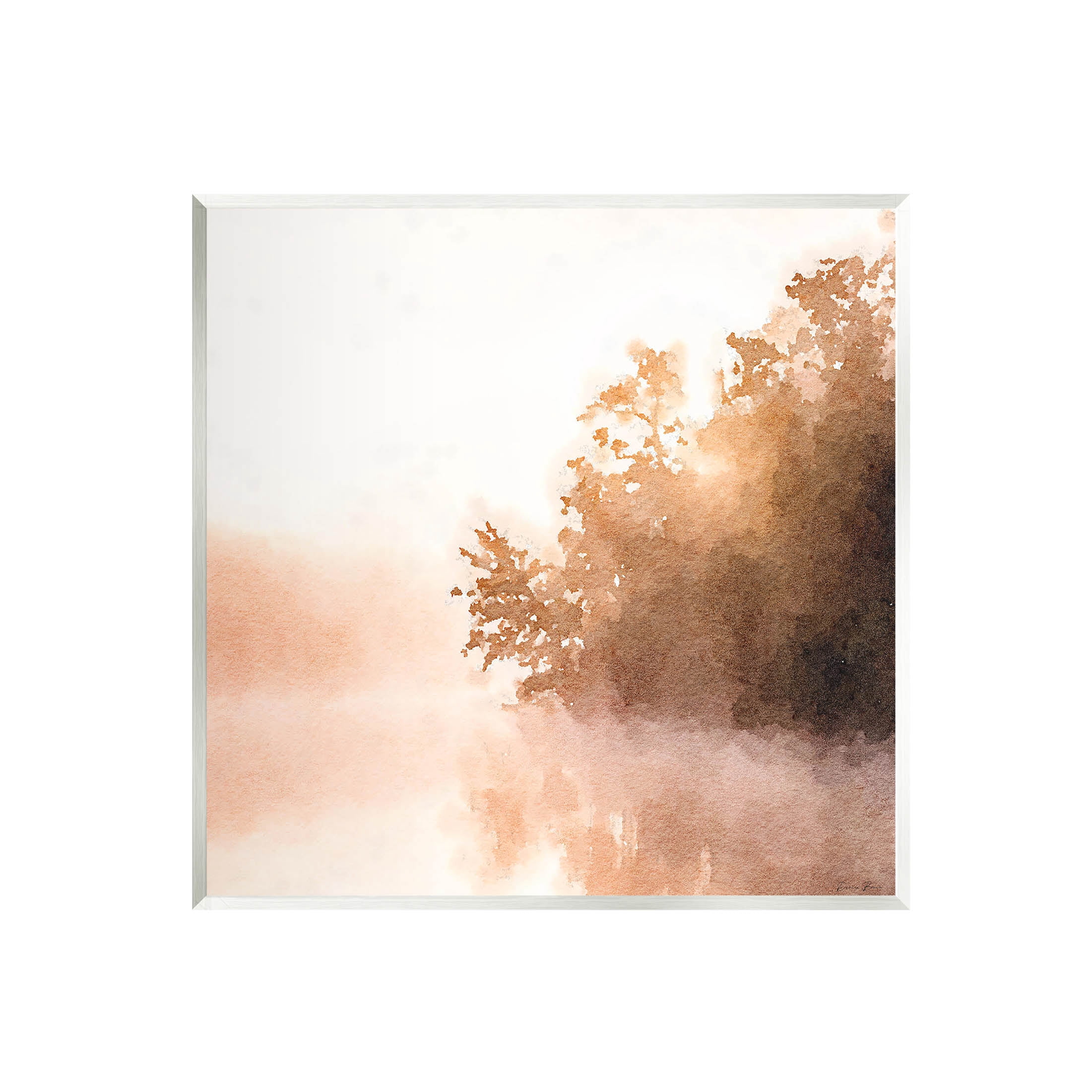 Stupell Industries Overhanging Trees Sunlit Lake View Painting Unframed Art Print Wall Art, Design by Denise Brown