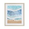 thumbnail image 1 of Stupell Industries Contemporary Overlapping Shore Waves Birch Framed Print Under Glass, 17 x 21, by Jesse Keith, 1 of 8
