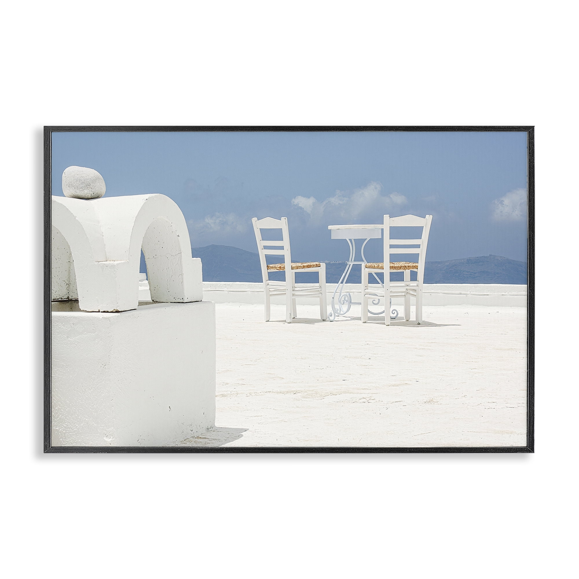 Stupell Industries Overlooking Sky Scenery Landscape & Nature Photography Black Framed Art Print Wall Art, 24 x 16